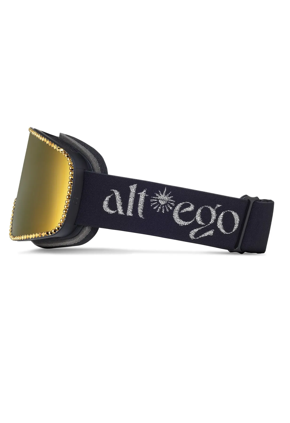Alt*ego Disco Ski Goggle in Vintage Gold