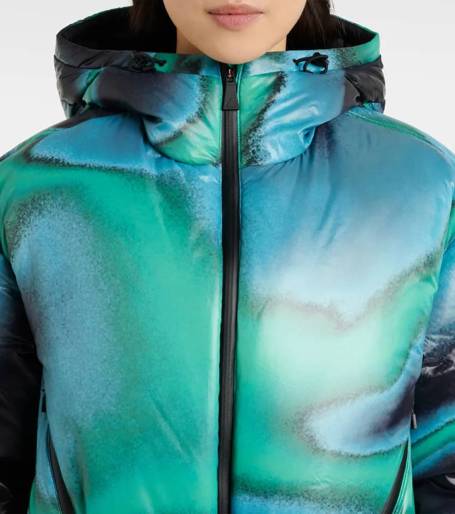 Aztech Mountain Daisy cropped down ski jacket