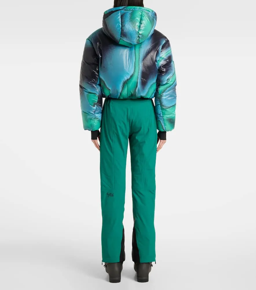 Aztech Mountain Daisy cropped down ski jacket