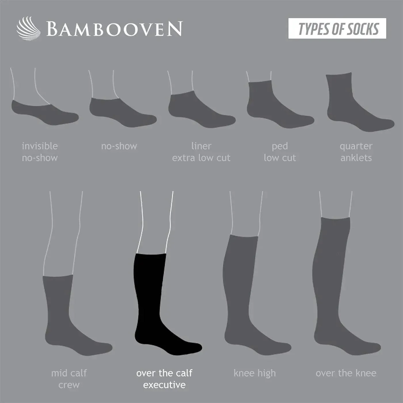 Bambooven Men’s Diabetic Dress and Trouser Socks – Loose Fit, Seamless Toe, Super Soft, Odor Free and Breathable, Calf Socks, Crew Socks (Multi Pack)-534