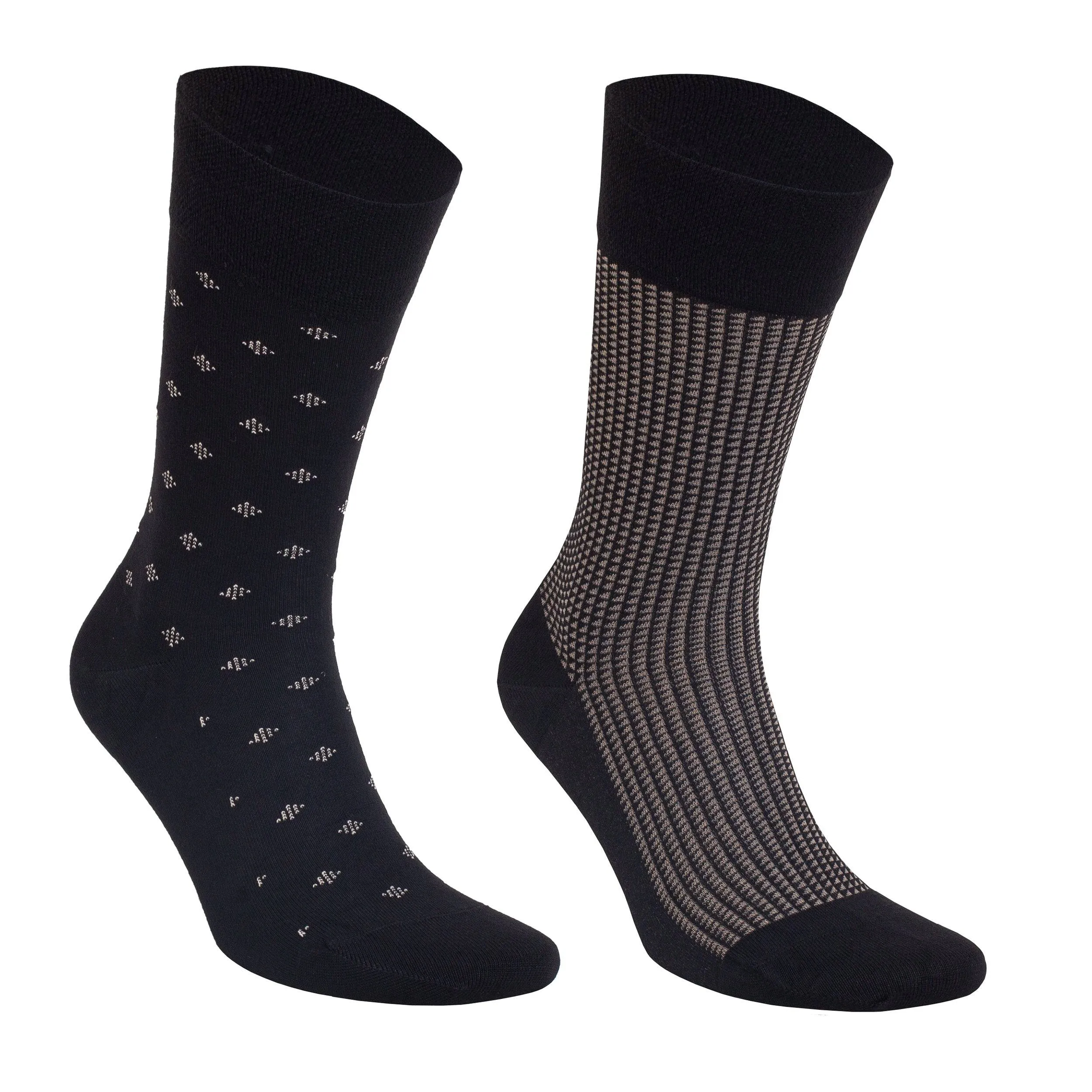 Bambooven Men’s Lightweight Dress and Trouser Socks – Premium Bamboo, Super Soft, Odor Free and Breathable, Calf Socks, Crew Socks (8 Pack)-636