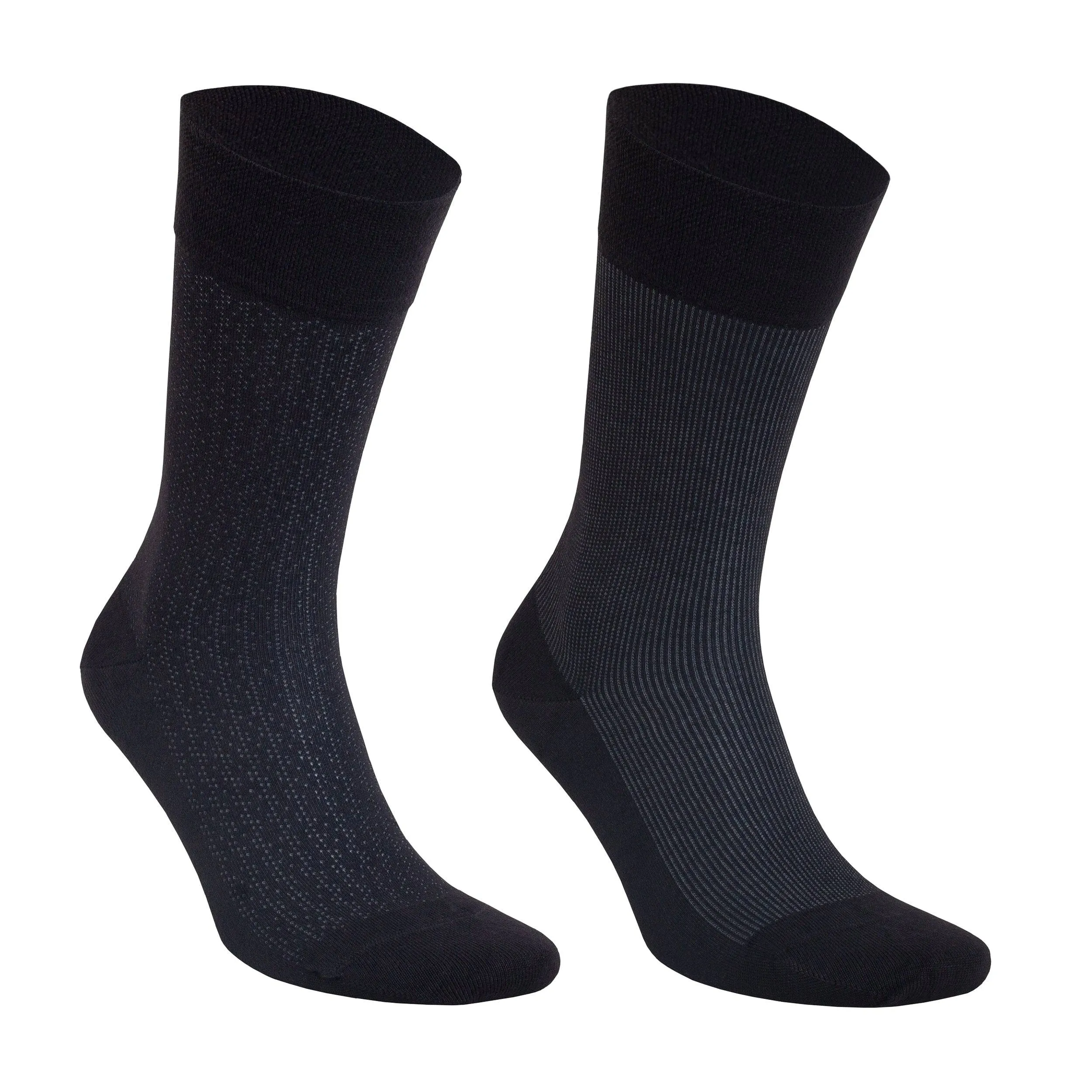 Bambooven Men’s Lightweight Dress and Trouser Socks – Premium Bamboo, Super Soft, Odor Free and Breathable, Calf Socks, Crew Socks (8 Pack)-636