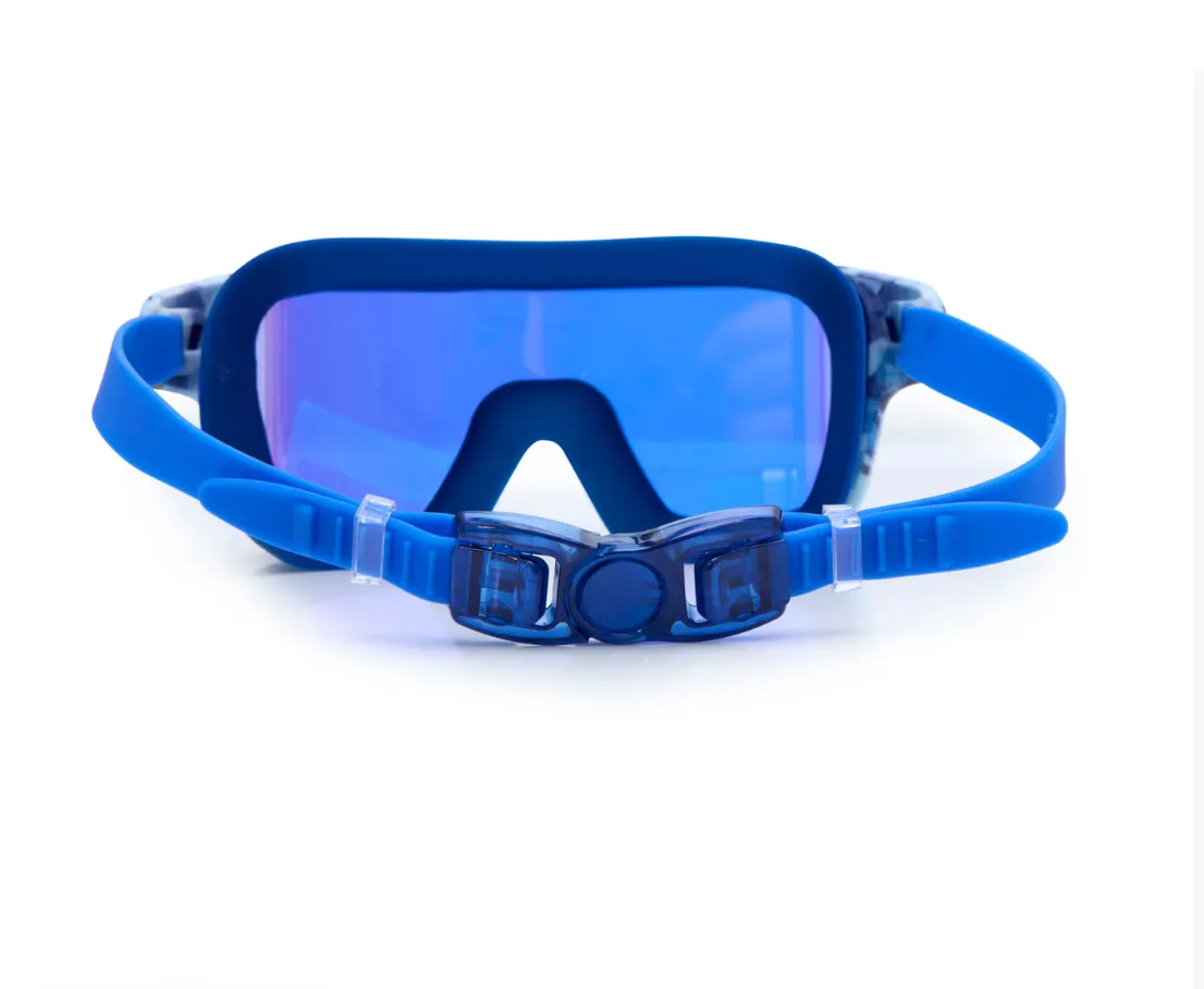 Battleship Blue Kids' Swim Goggles