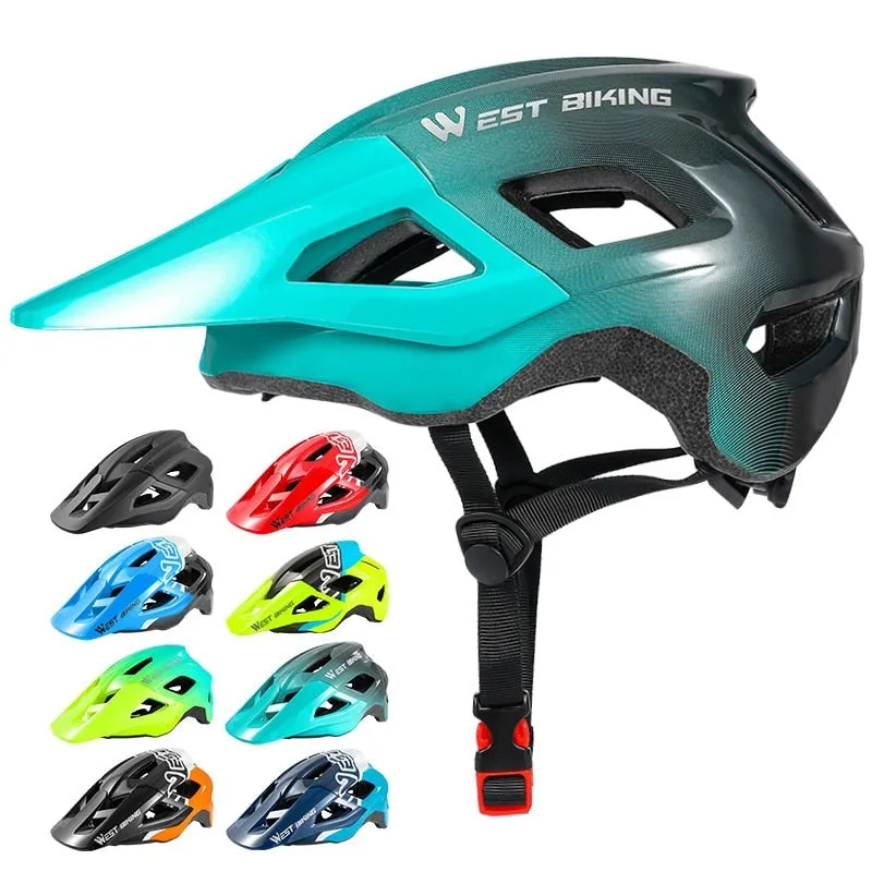 Bicycle Helmet Men Women Integrally-molded Adjustable Riding Safety Cap MTB Road Electric Bike Cycling Helmet