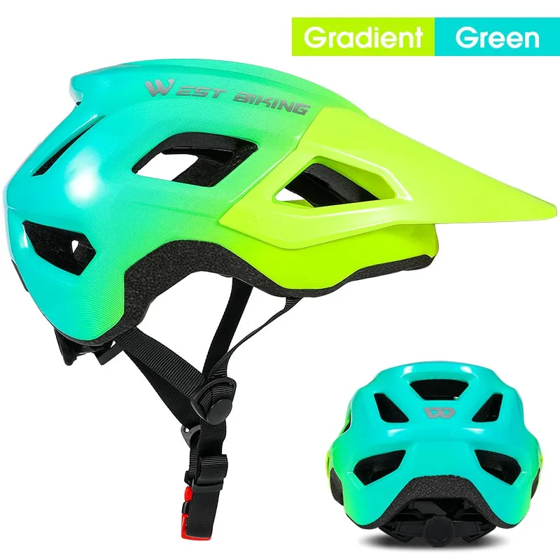 Bicycle Helmet Men Women Integrally-molded Adjustable Riding Safety Cap MTB Road Electric Bike Cycling Helmet