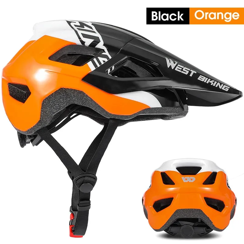 Bicycle Helmet Men Women Integrally-molded Adjustable Riding Safety Cap MTB Road Electric Bike Cycling Helmet