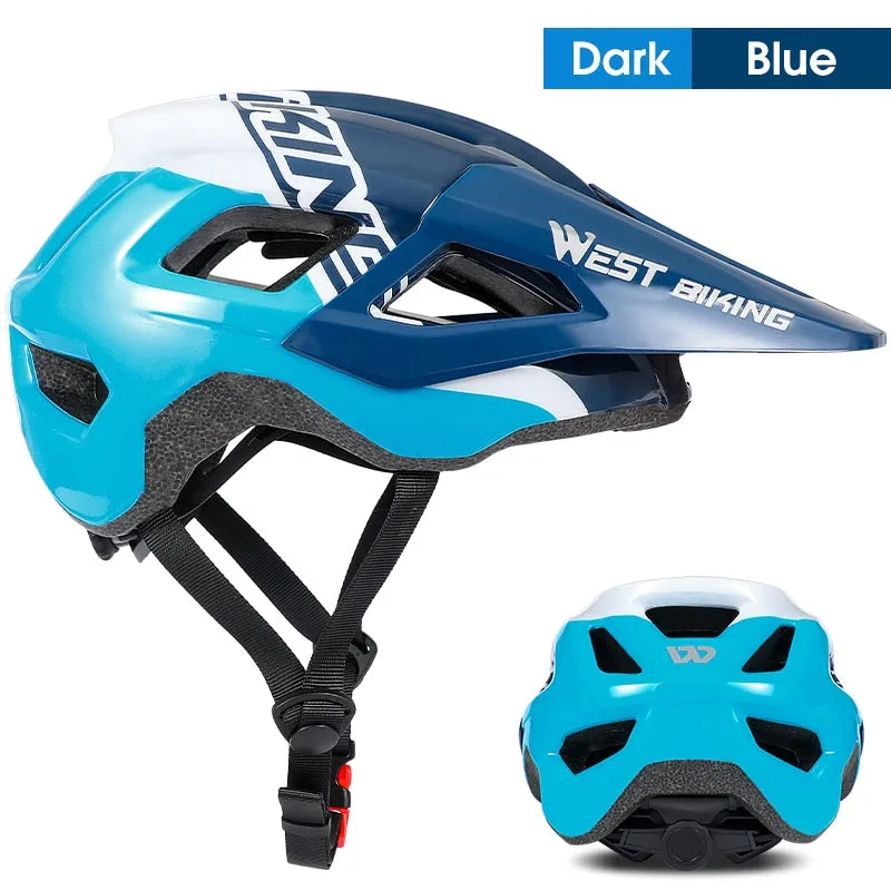 Bicycle Helmet Men Women Integrally-molded Adjustable Riding Safety Cap MTB Road Electric Bike Cycling Helmet