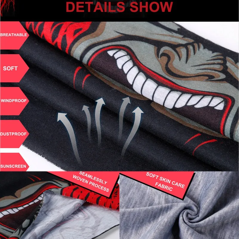 Bicycle Magic Scarf Summer Breathable Windproof Bike Mask Cycling Riding Scarf Sport Headband Bandanas Cycling Scarf
