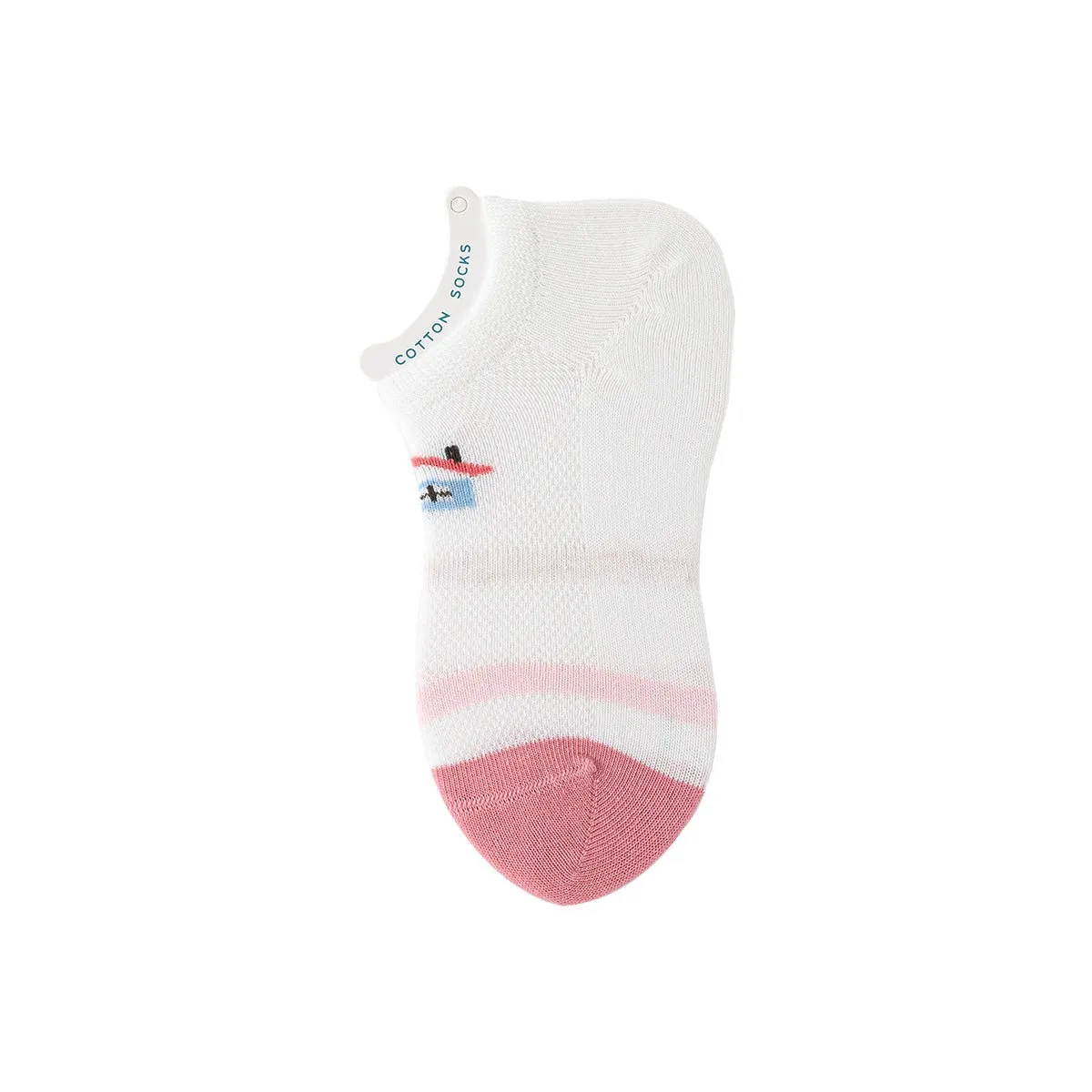 Birdy Song Thin Mesh Breathable Girl 5pcs Ankle Socks Set