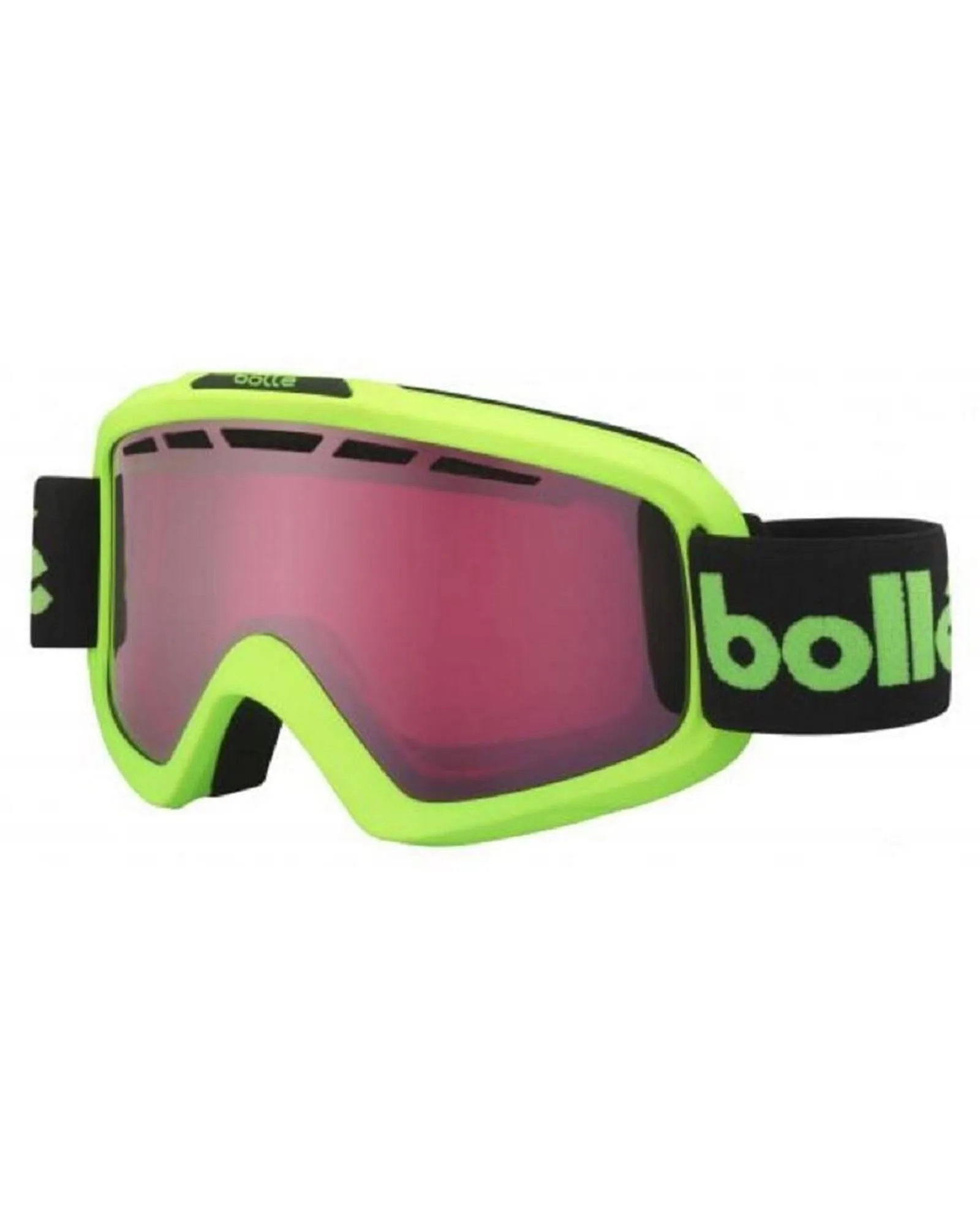 Bolle Nova II Ski Goggles  Lime Green
