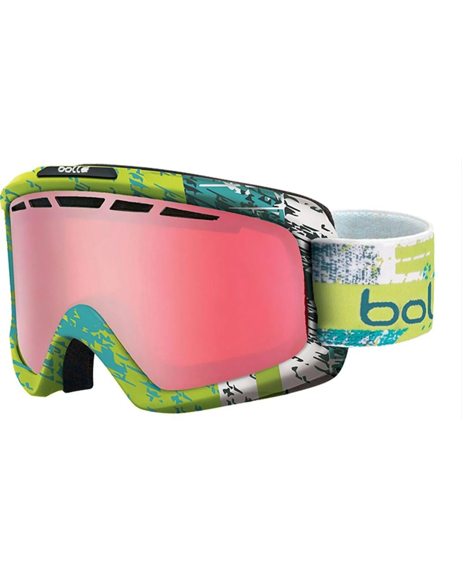 Bolle Nova II Ski Goggles Lime Green