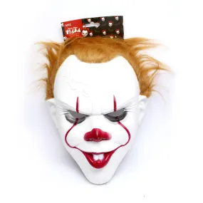 CLOWN MASK W/ TOOTHY GRIN W/HEADER CARD