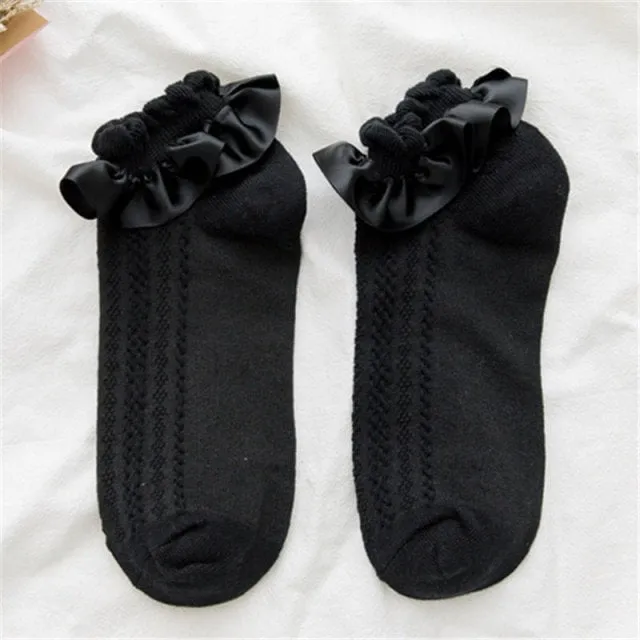 Cute Ruffle Lace Socks