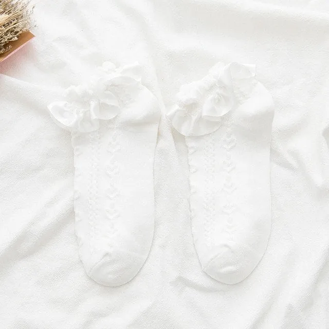Cute Ruffle Lace Socks