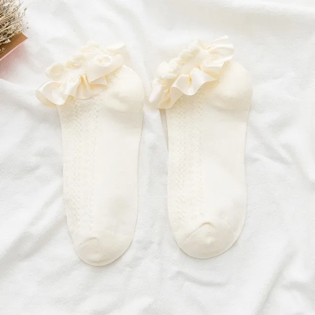 Cute Ruffle Lace Socks