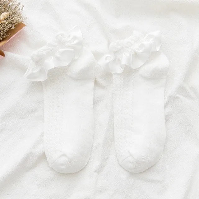 Cute Ruffle Lace Socks