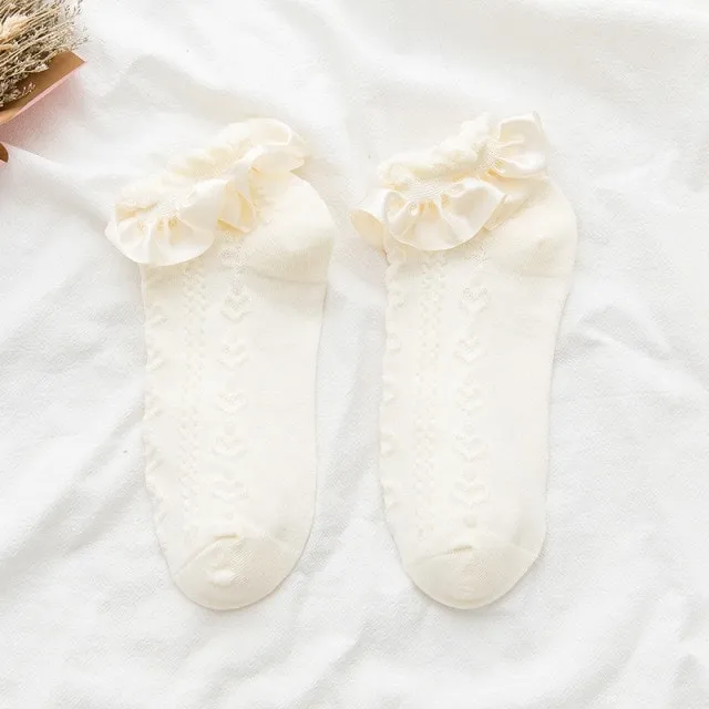 Cute Ruffle Lace Socks