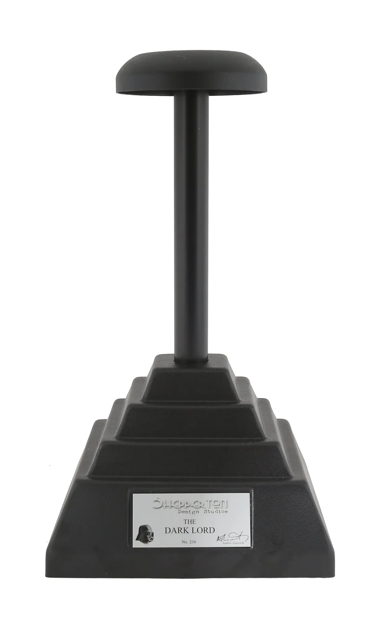 Dark Lord helmet and stand