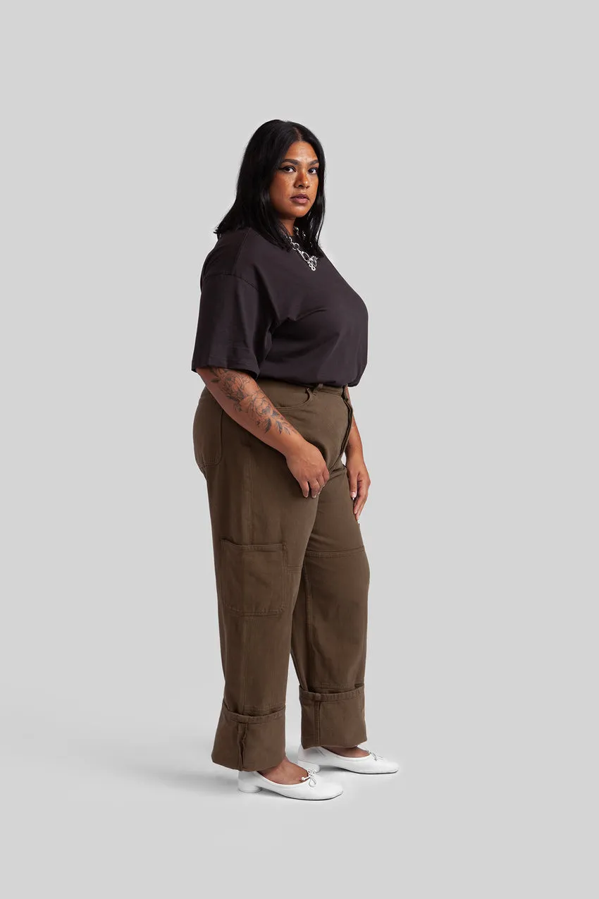 DECADE STUDIO - Ash utility caper pant