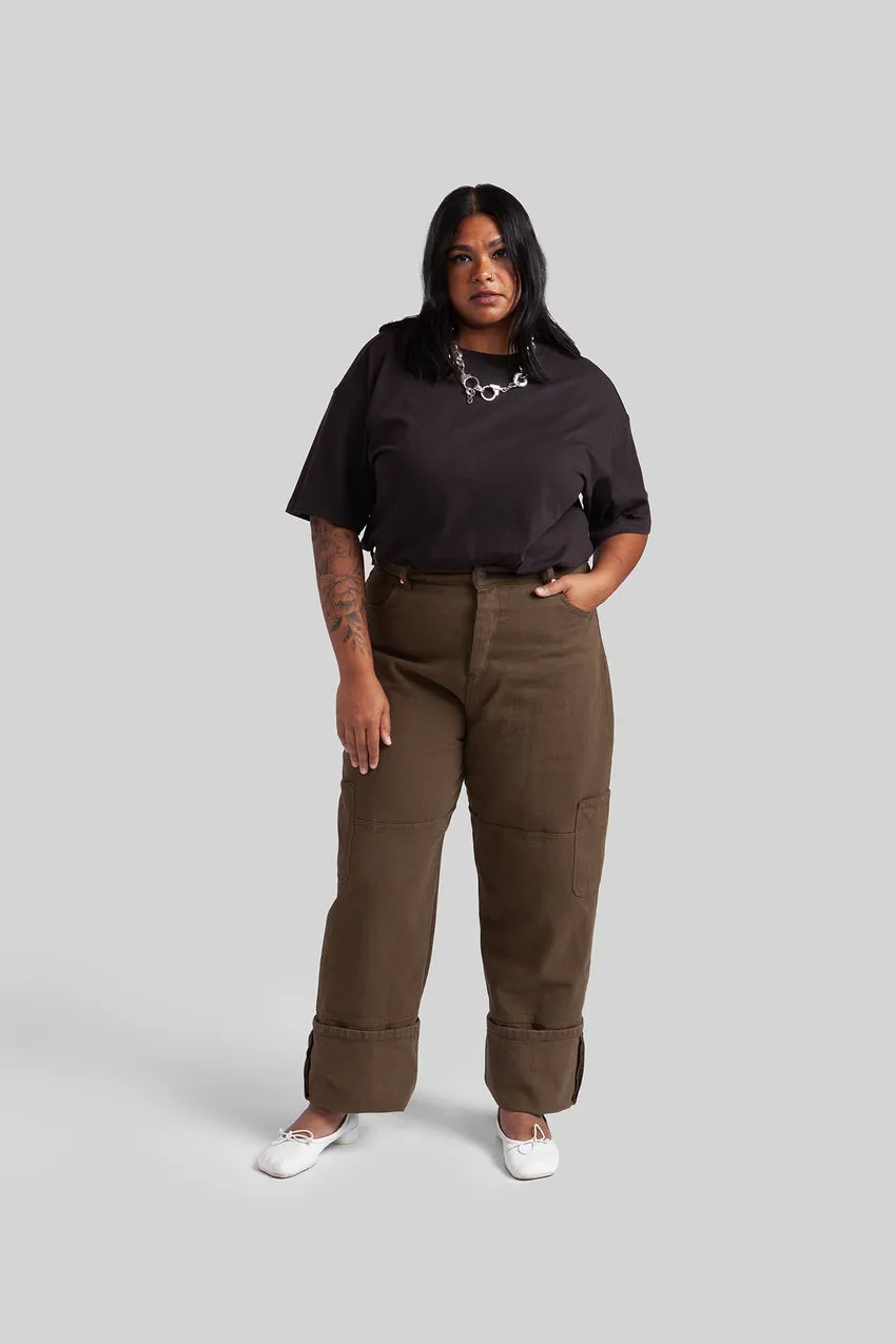 DECADE STUDIO - Ash utility caper pant