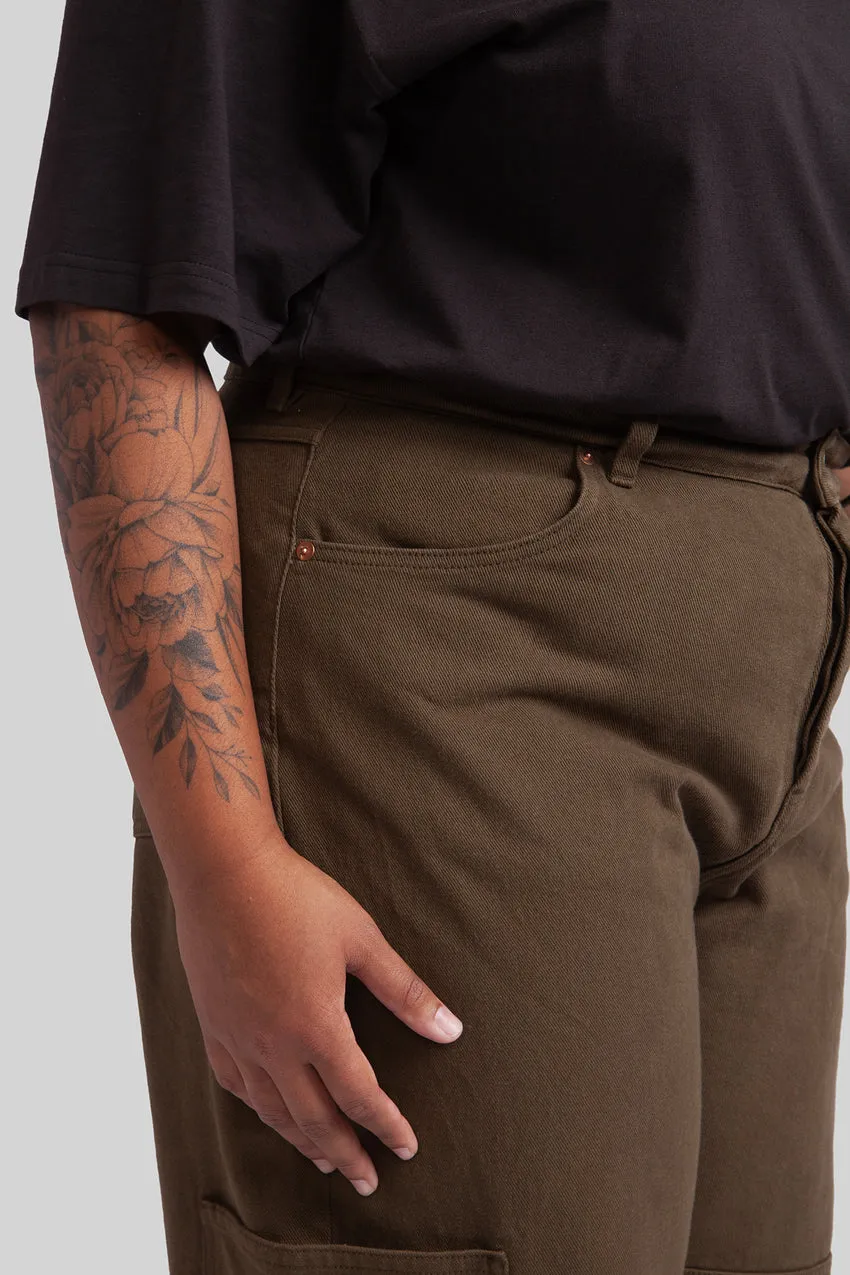 DECADE STUDIO - Ash utility caper pant