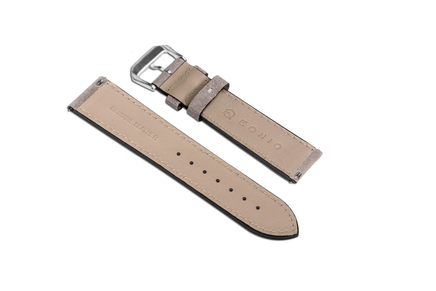 EONIQ Nubuck Straps -- Grey