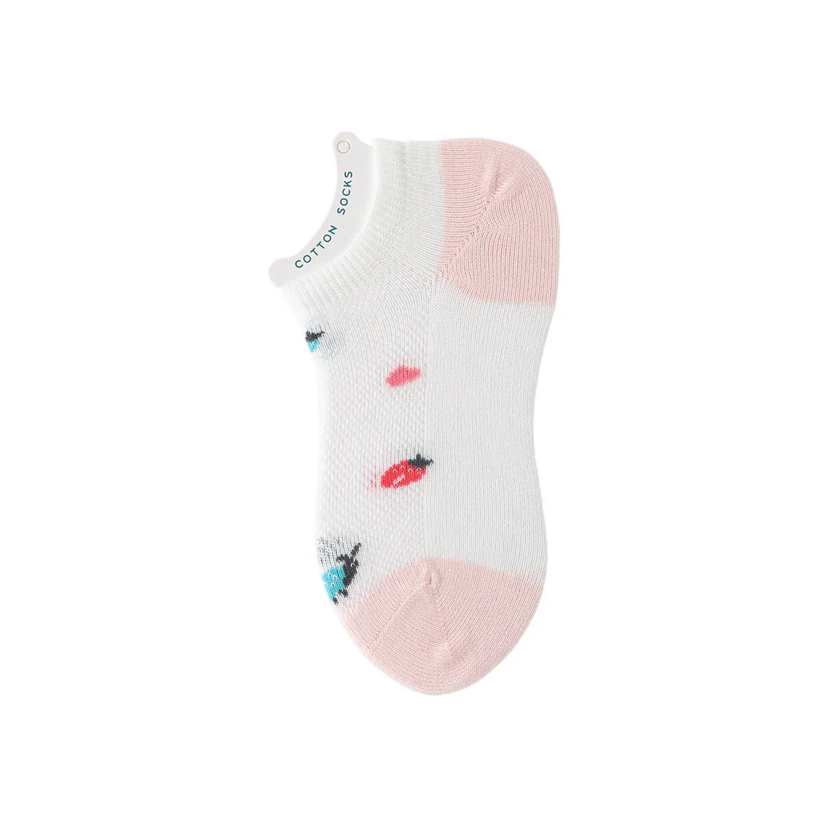 Fantasy Land Thin Mesh Breathable Girl 5pcs Ankle Socks Set