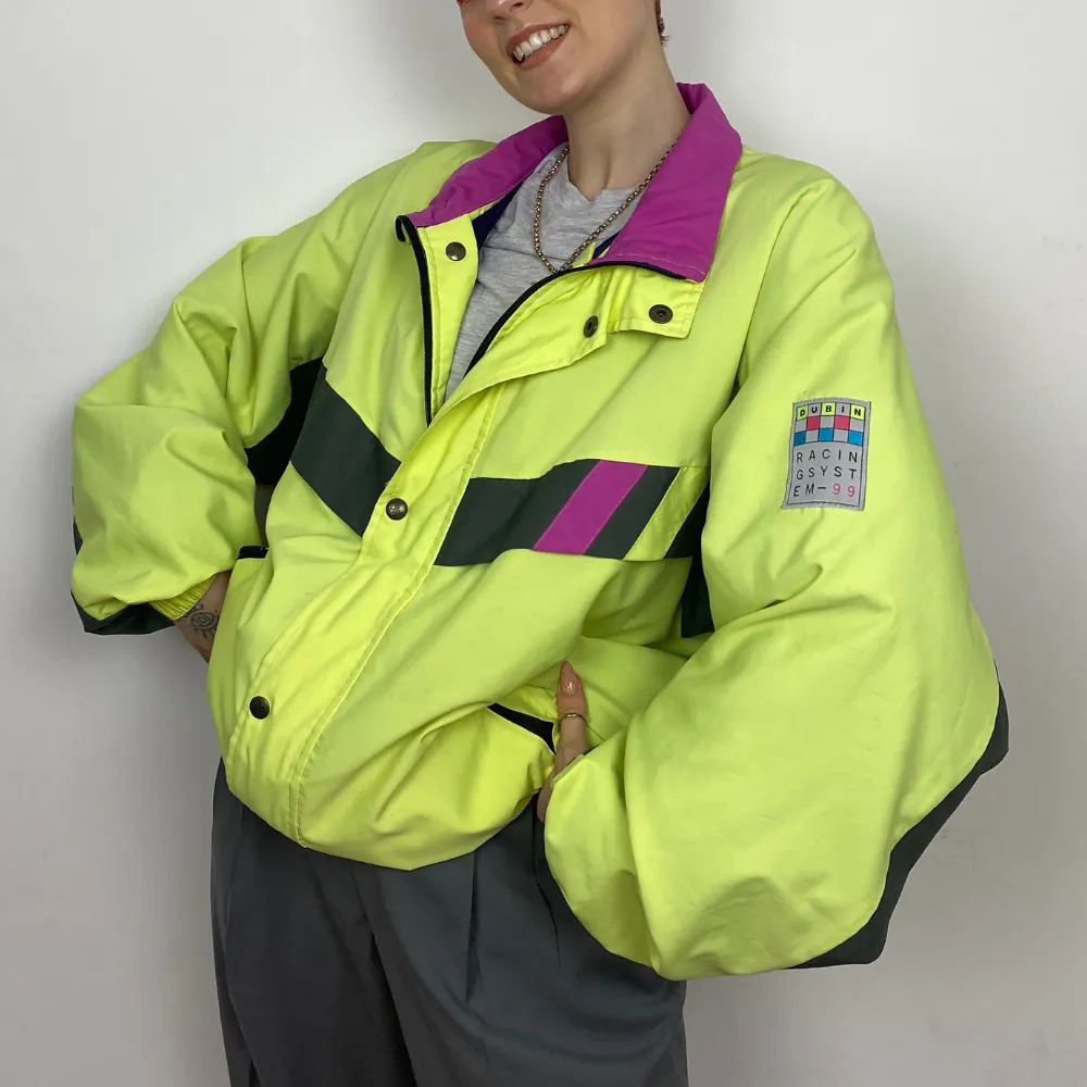 Neon Ski Jacket - MEDIUM