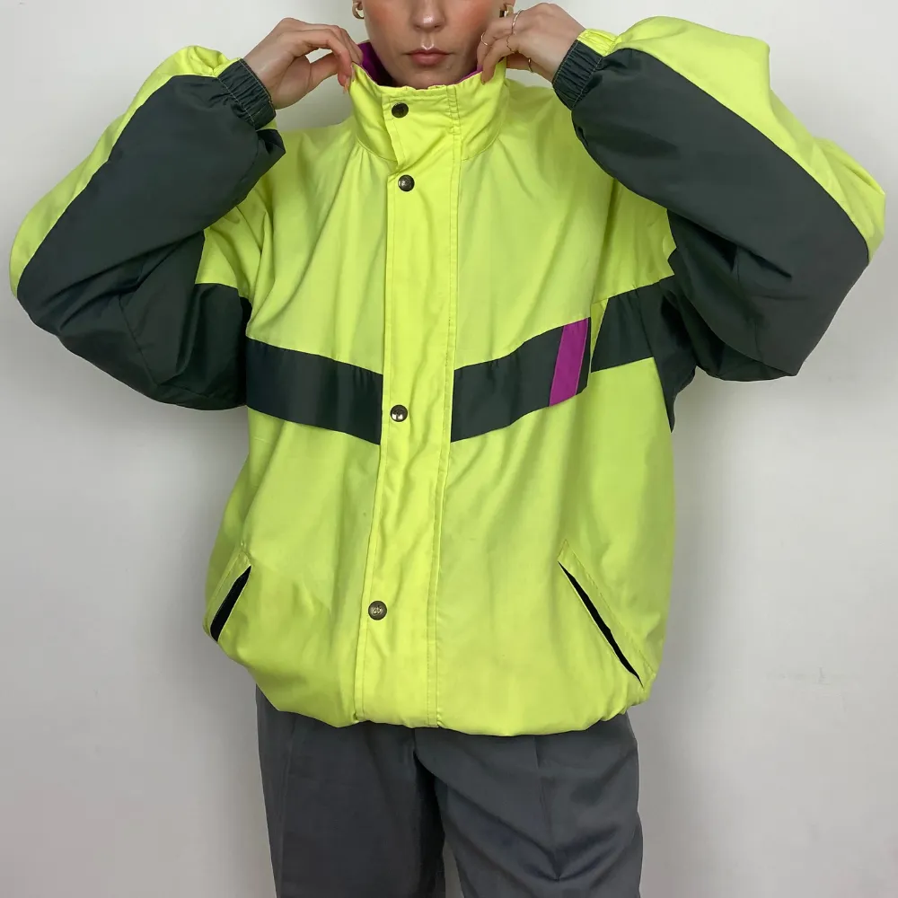 Neon Ski Jacket - MEDIUM