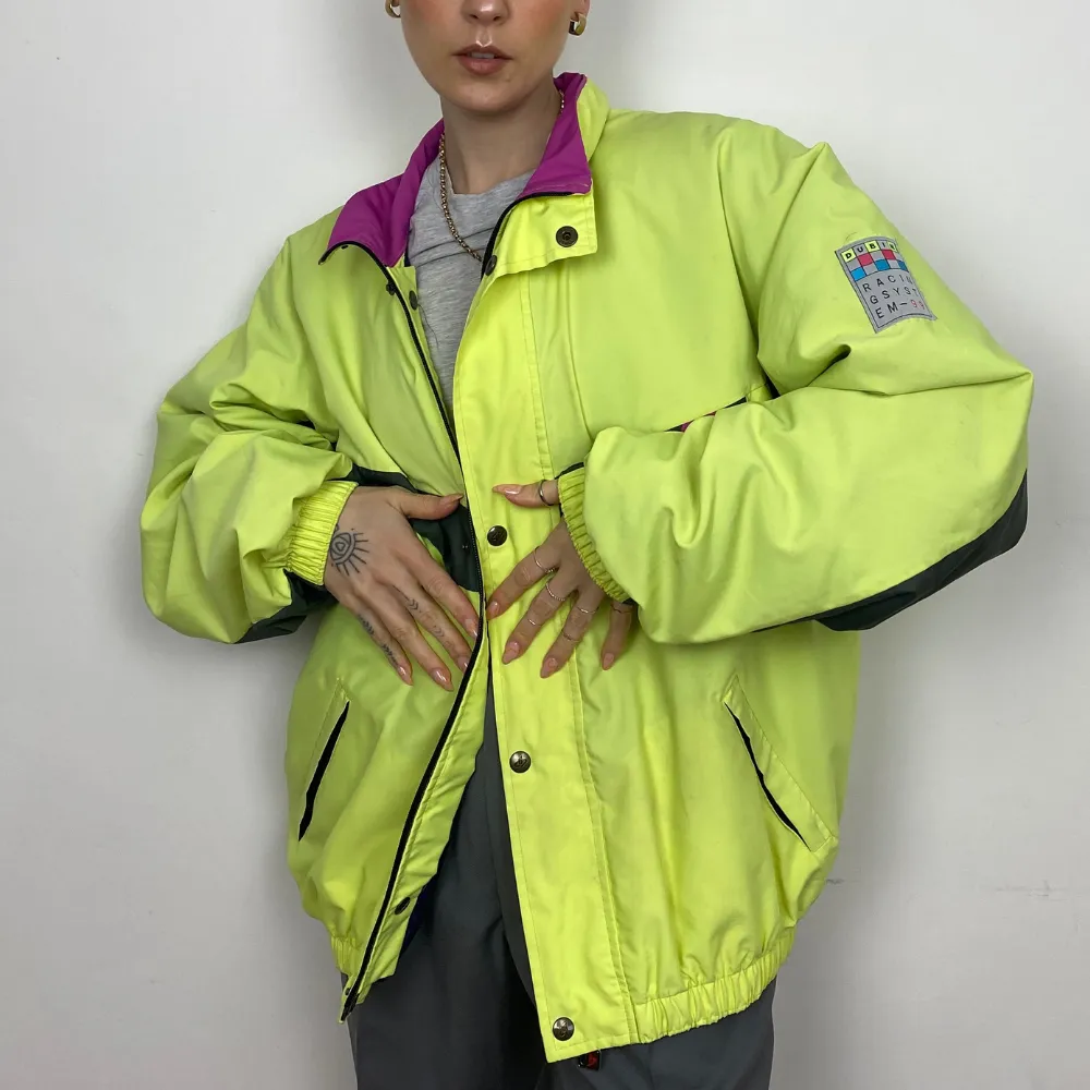 Neon Ski Jacket - MEDIUM