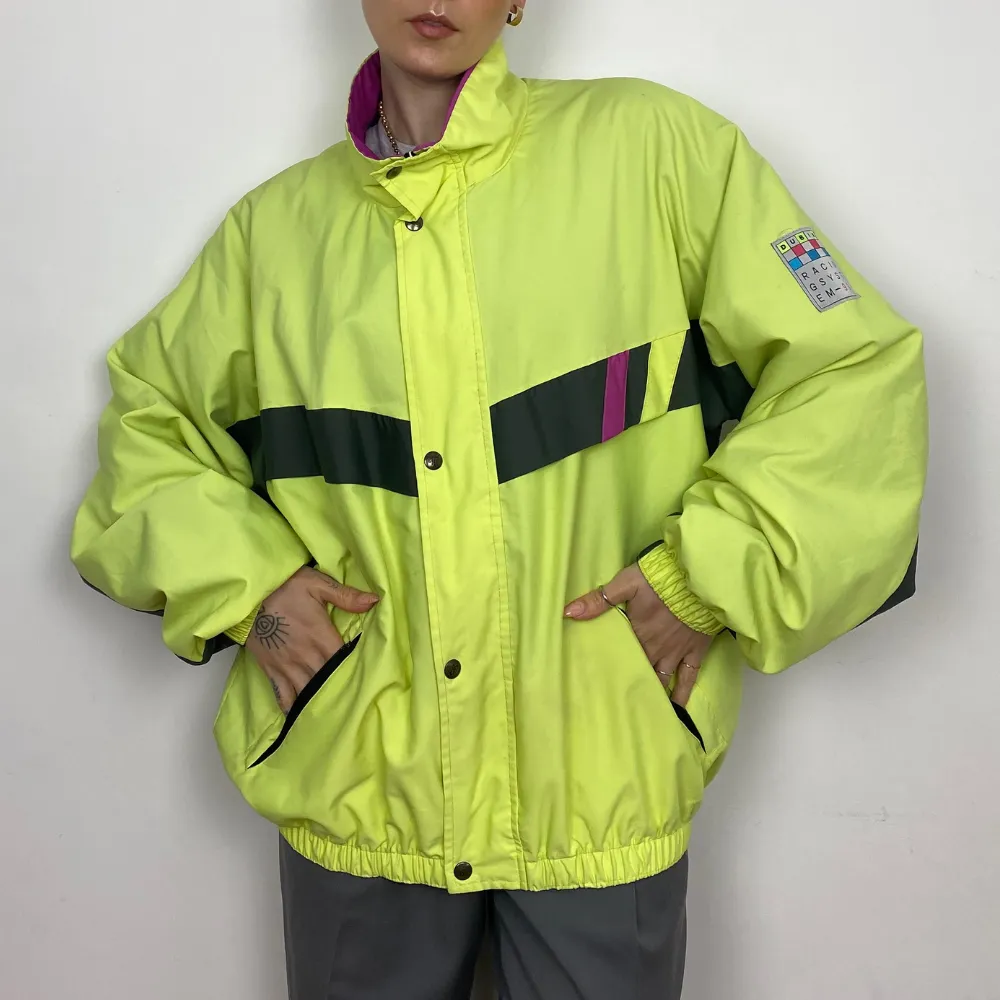 Neon Ski Jacket - MEDIUM