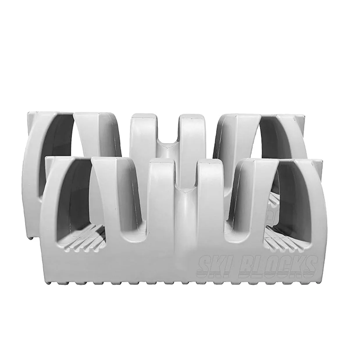 PAIR OF SKI BLOCKS Not Magnetic