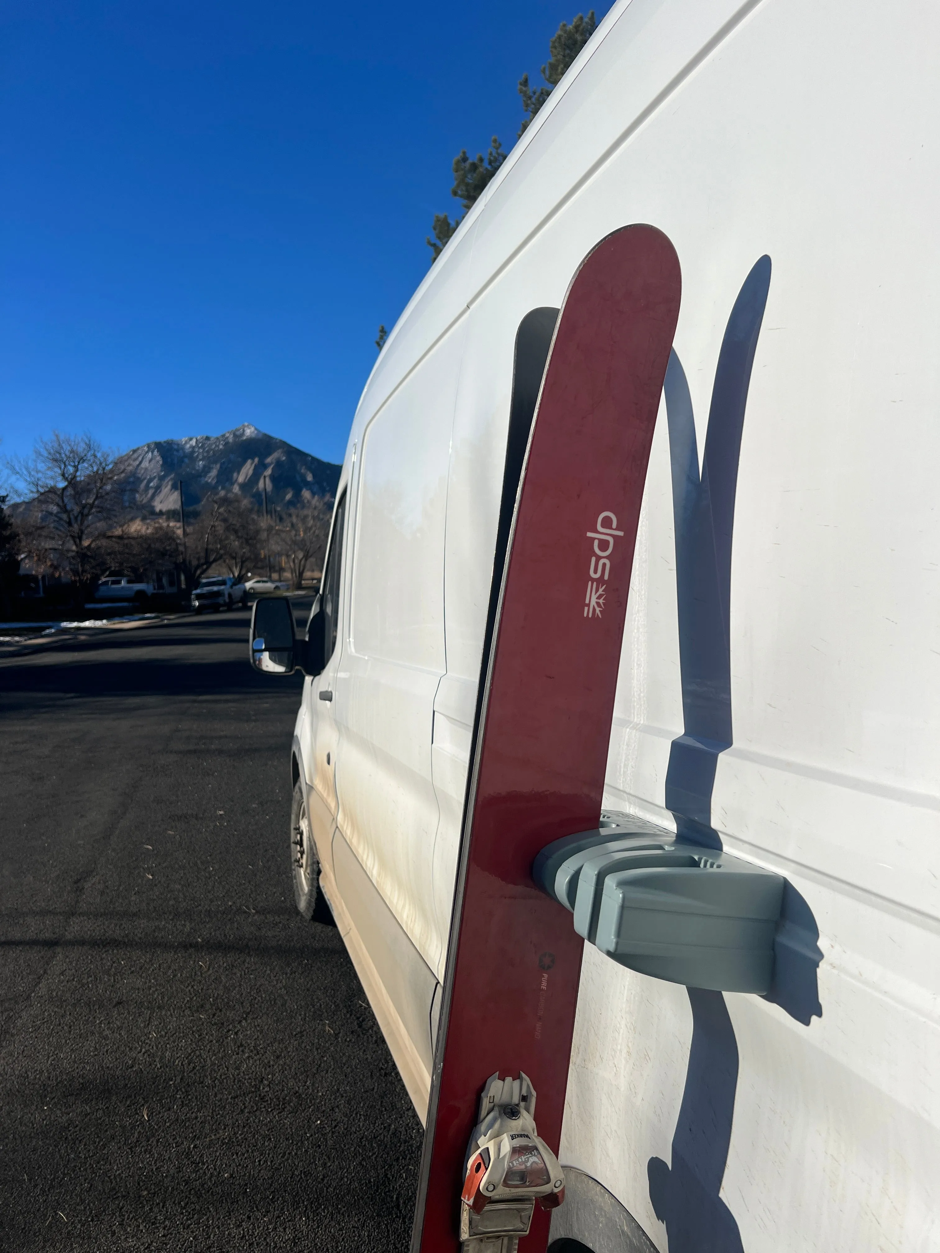 PAIR OF SKI BLOCKS Not Magnetic