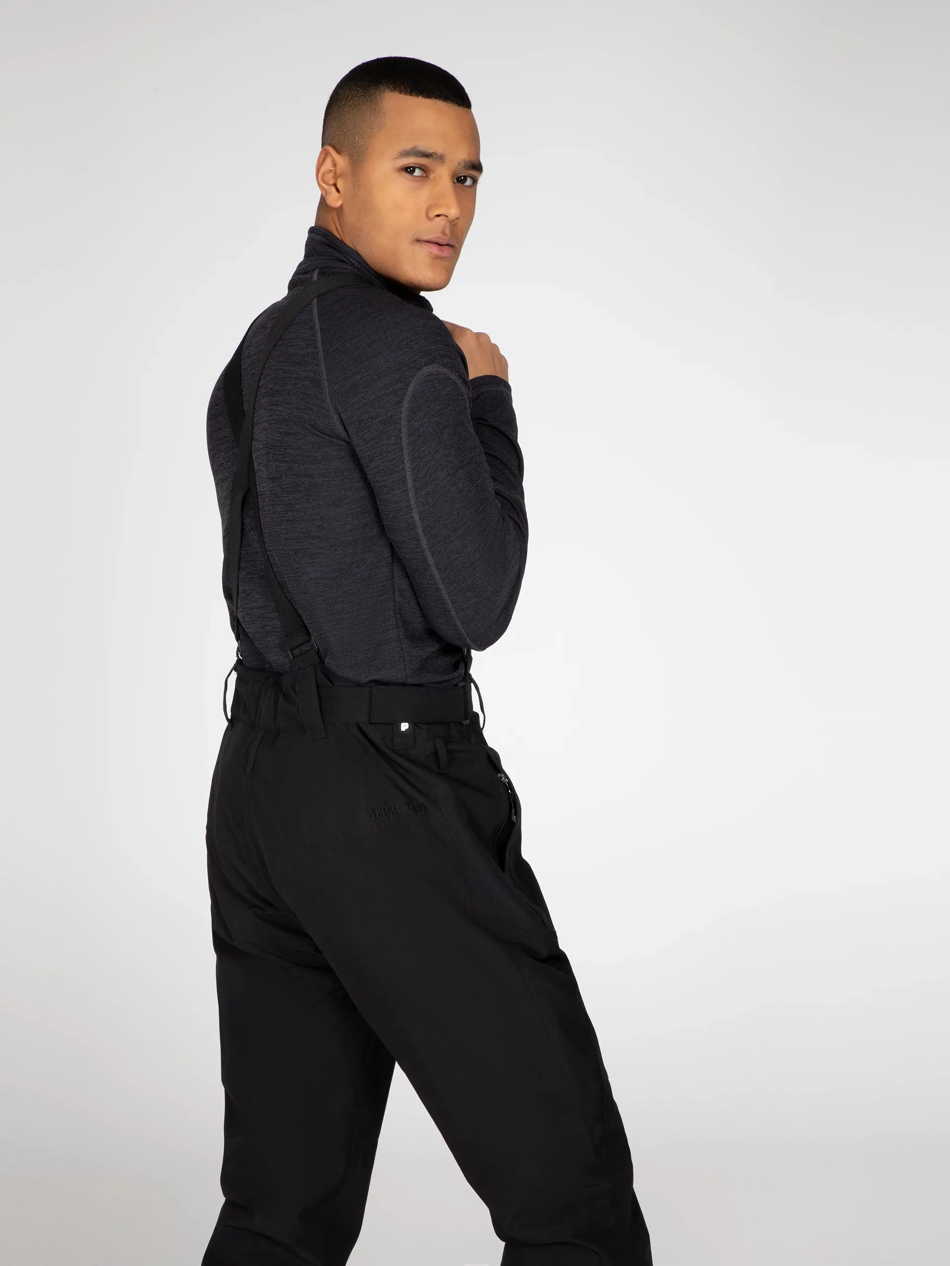 Protest Owens Mens Pants Black