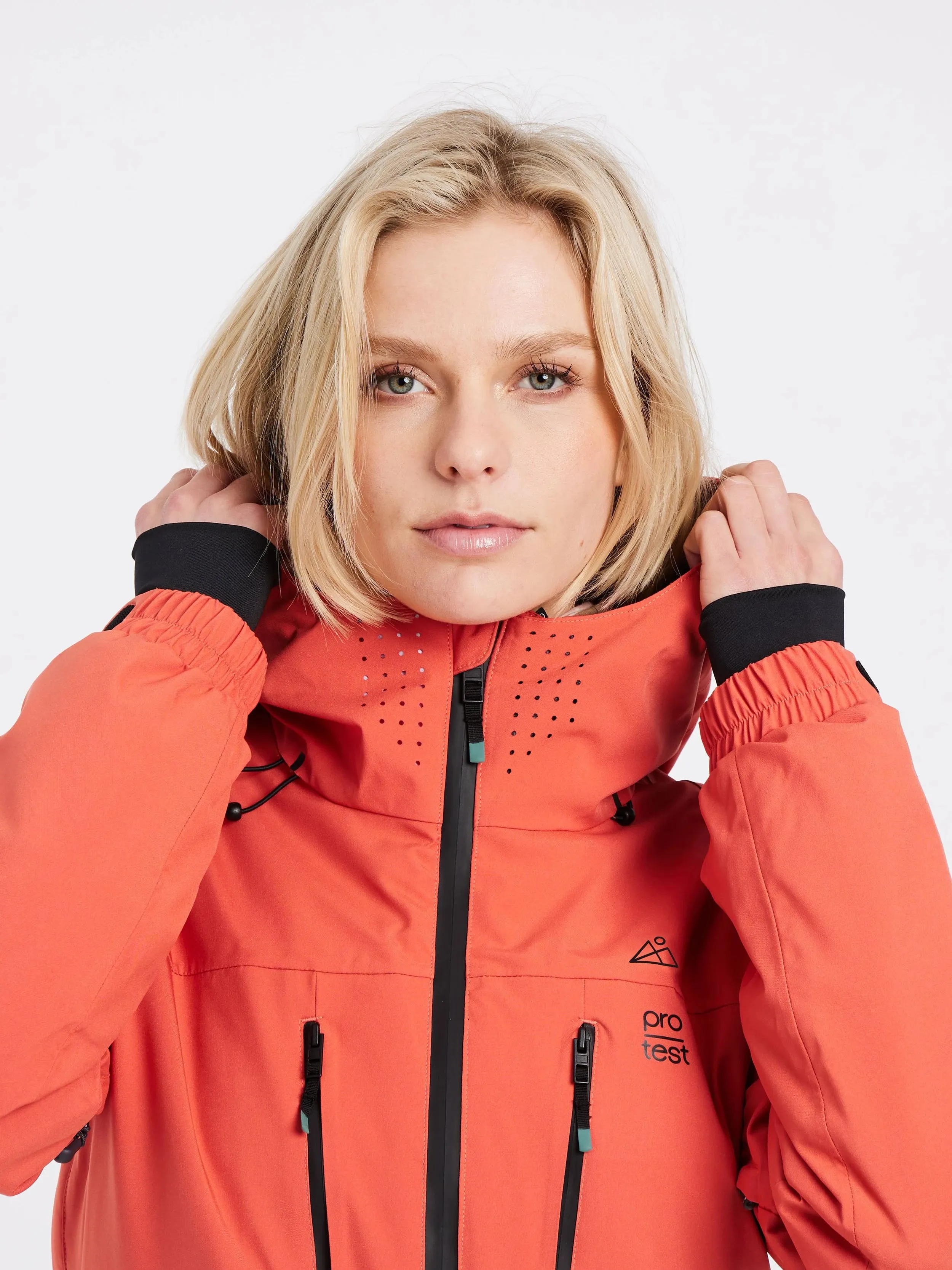 Protest Sima Jacket Womens 2024 Tosca Red
