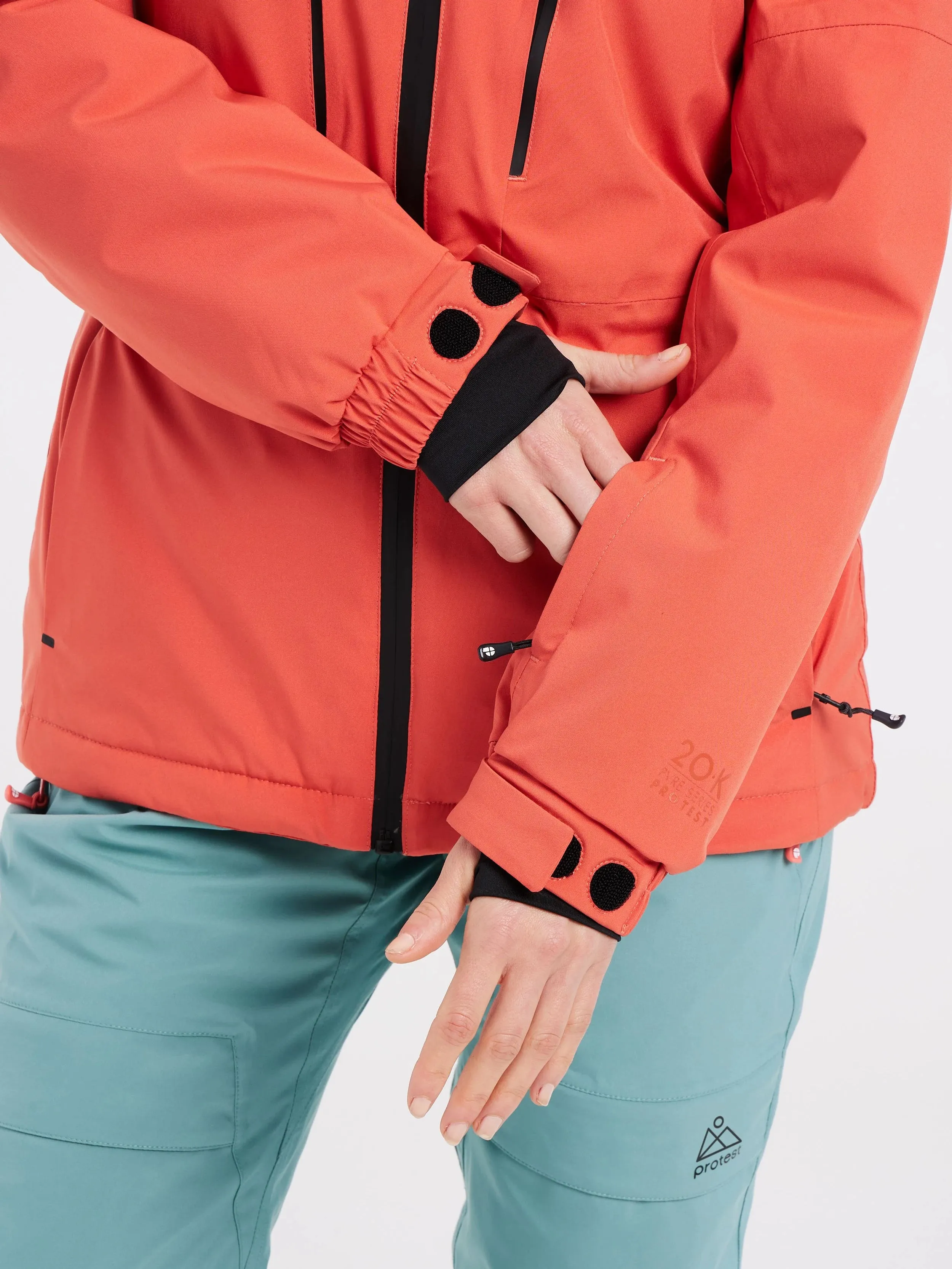 Protest Sima Jacket Womens 2024 Tosca Red