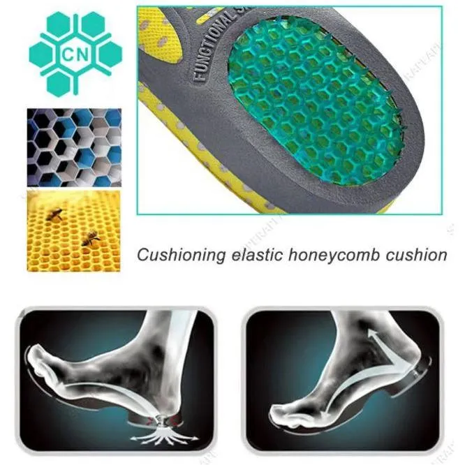PVC Orthopaedic, Orthotics Sole Insert Pads Arch Support Pad for Heel Pain