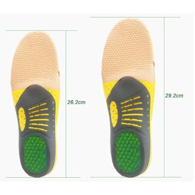 PVC Orthopaedic, Orthotics Sole Insert Pads Arch Support Pad for Heel Pain