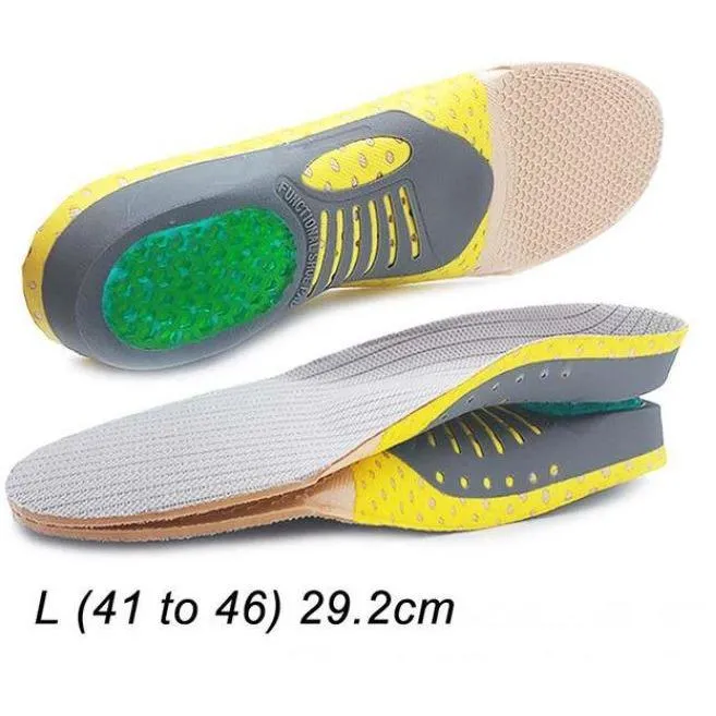 PVC Orthopaedic, Orthotics Sole Insert Pads Arch Support Pad for Heel Pain