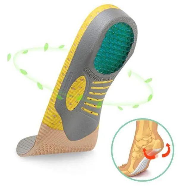 PVC Orthopaedic, Orthotics Sole Insert Pads Arch Support Pad for Heel Pain
