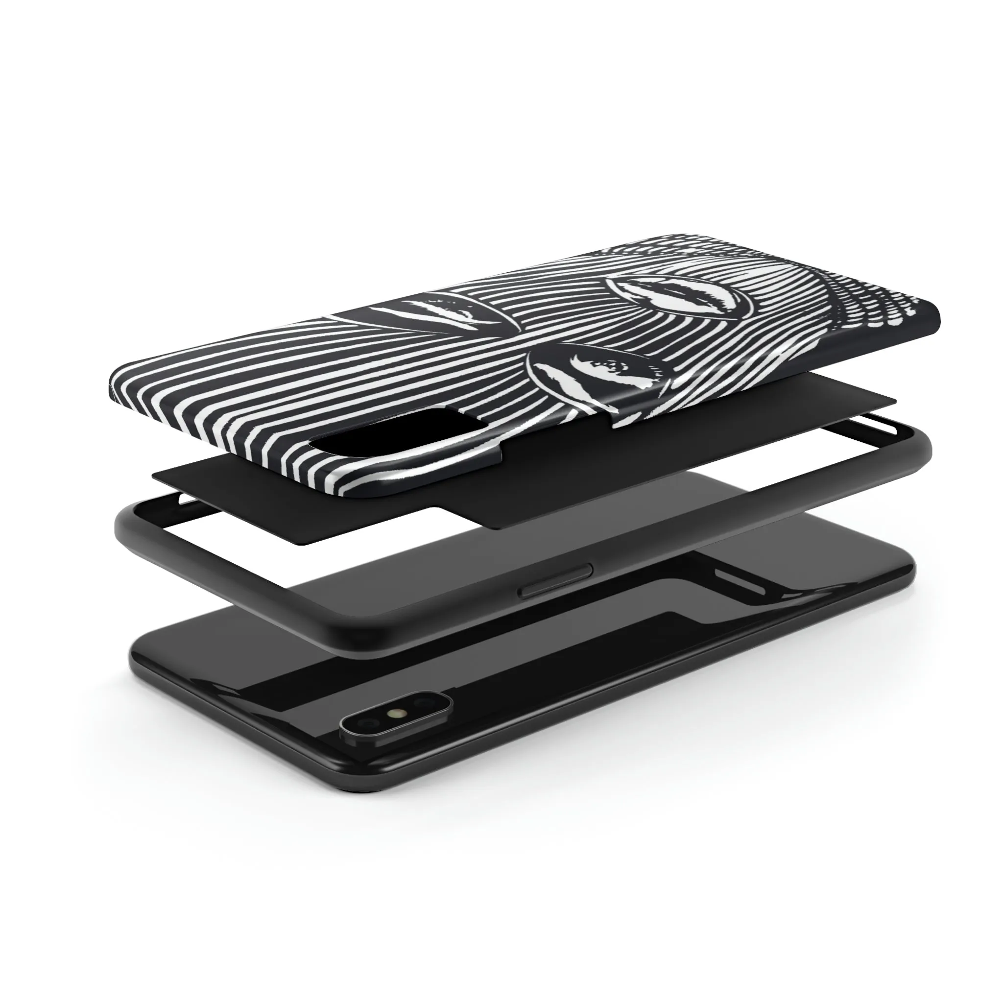 "OG SKI MASK" Tough Case in BLACK