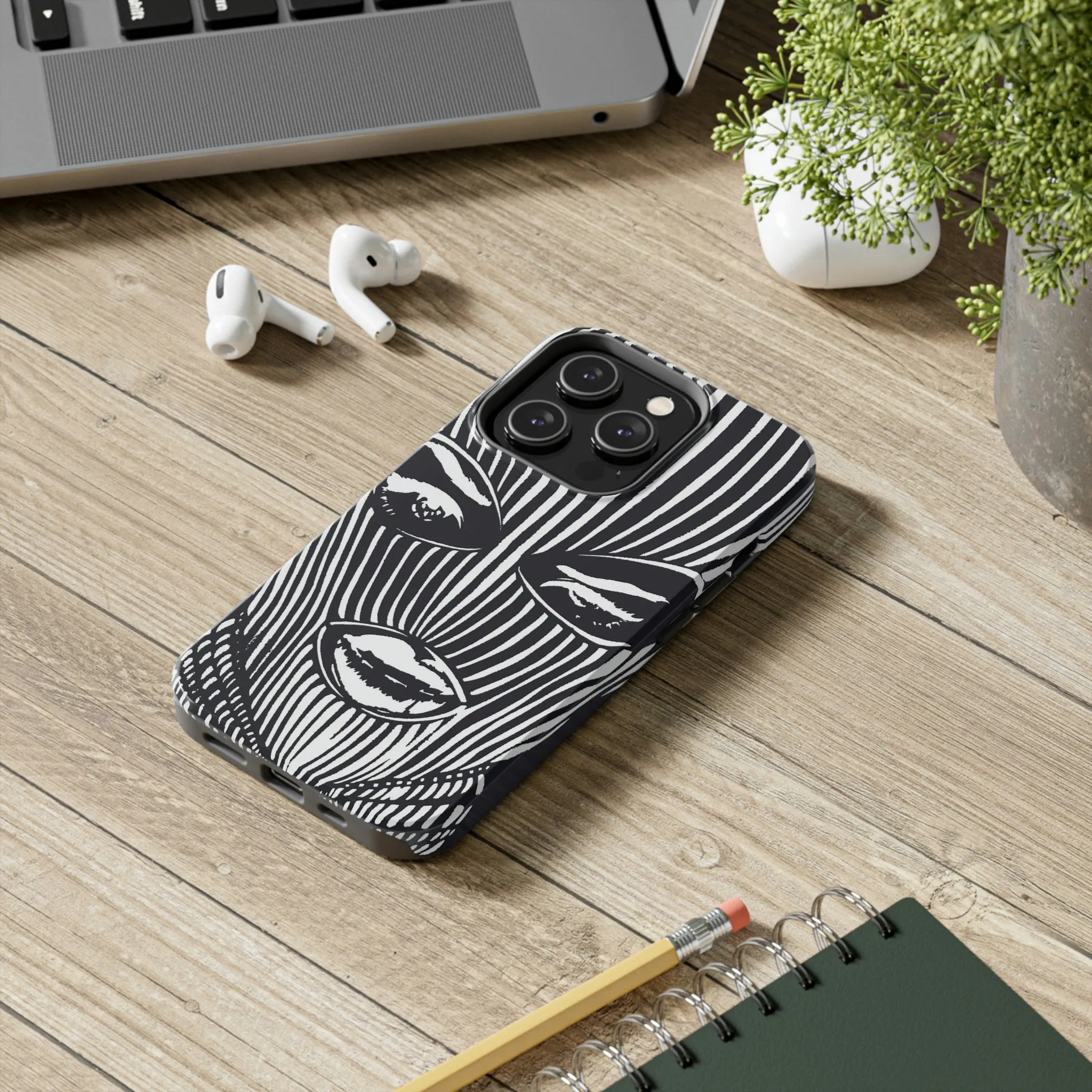 "OG SKI MASK" Tough Case in BLACK