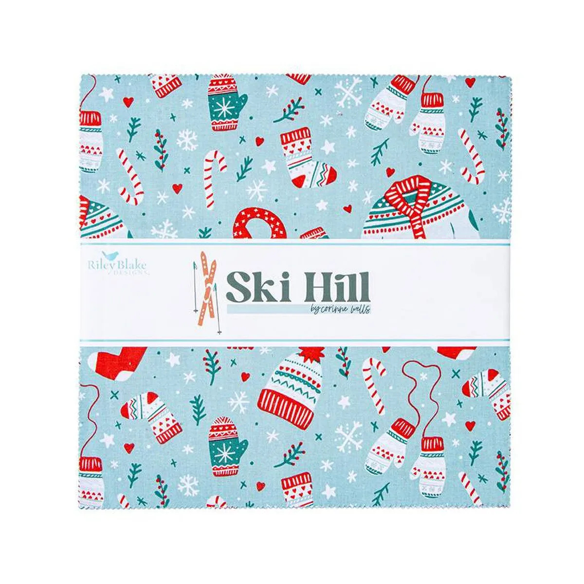 Ski Hill 10" X 10" Stacker - Riley Blake Designs