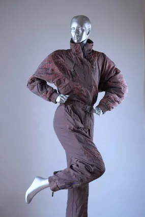 SKIN 90s Vintage Women Ski Suit