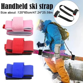 Skis Carrier Ski Strap Adjustable Shoulder Sling Strap