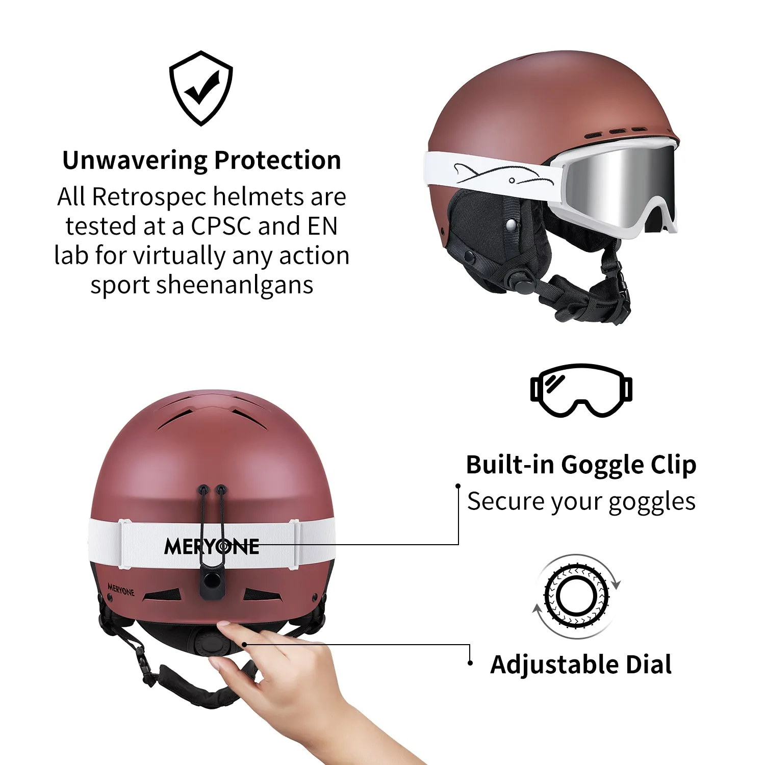 Snow Helmet Kids - S / Sandpiper