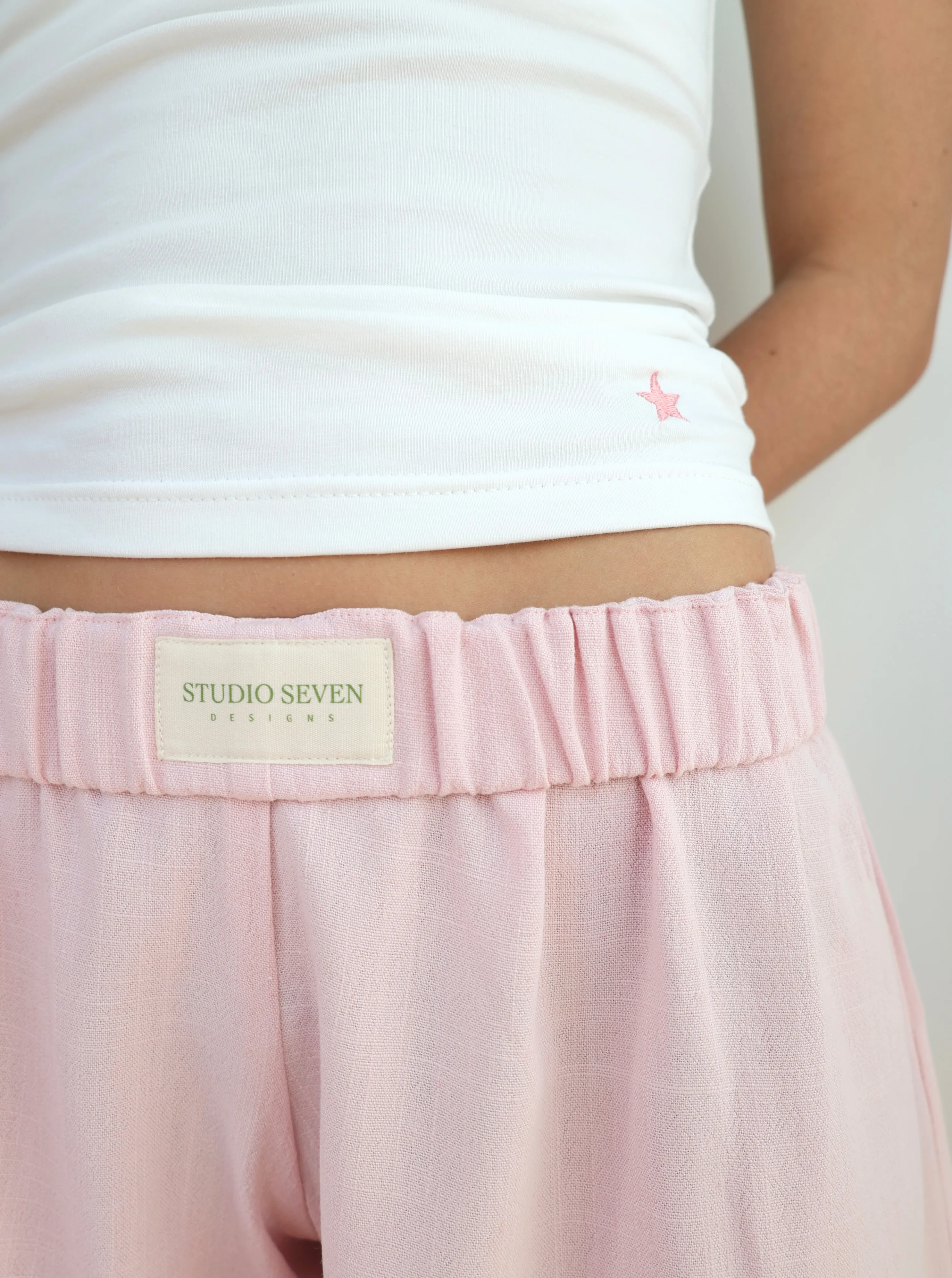 Sophia Shorts Blush Pink