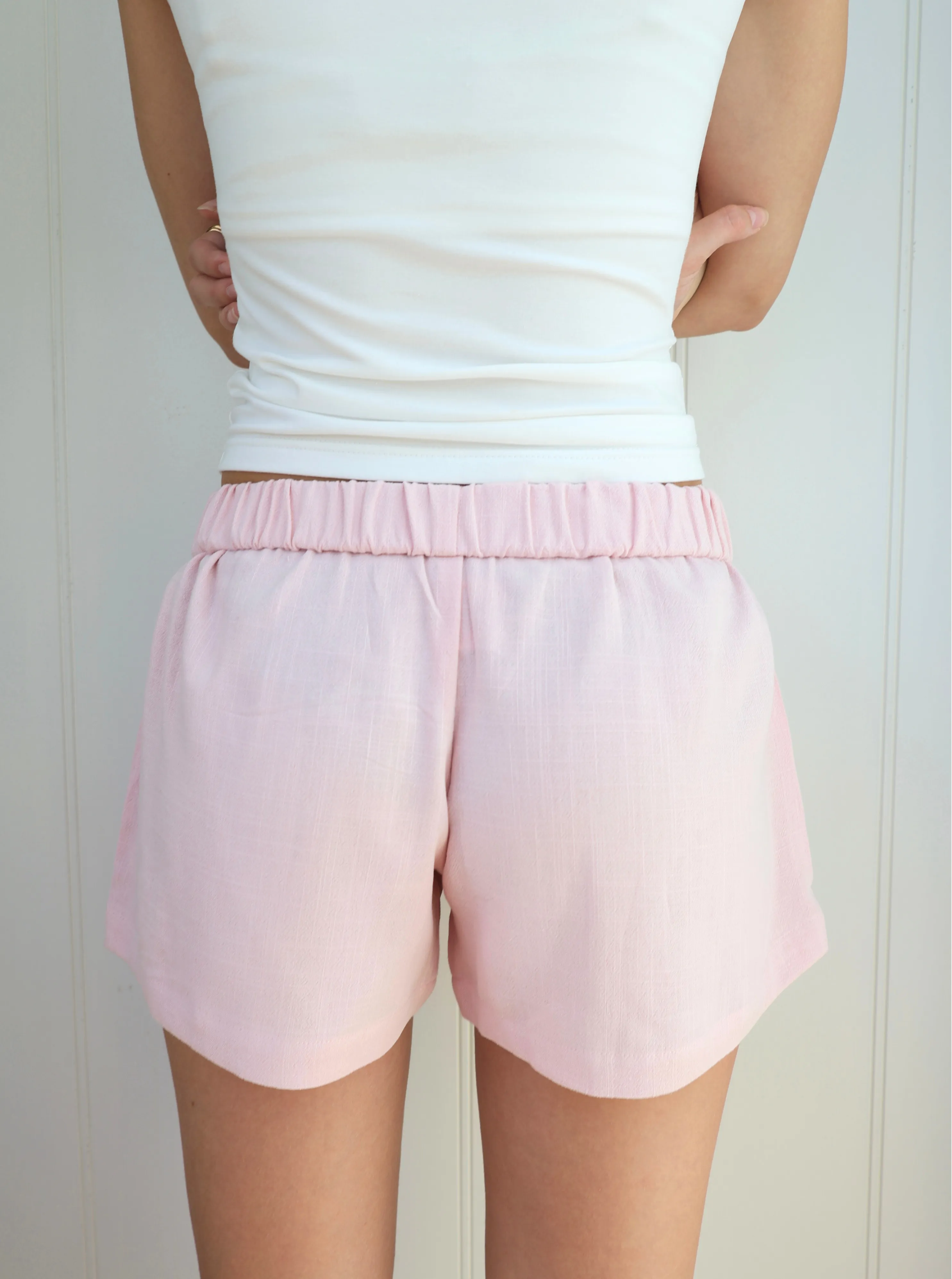 Sophia Shorts Blush Pink