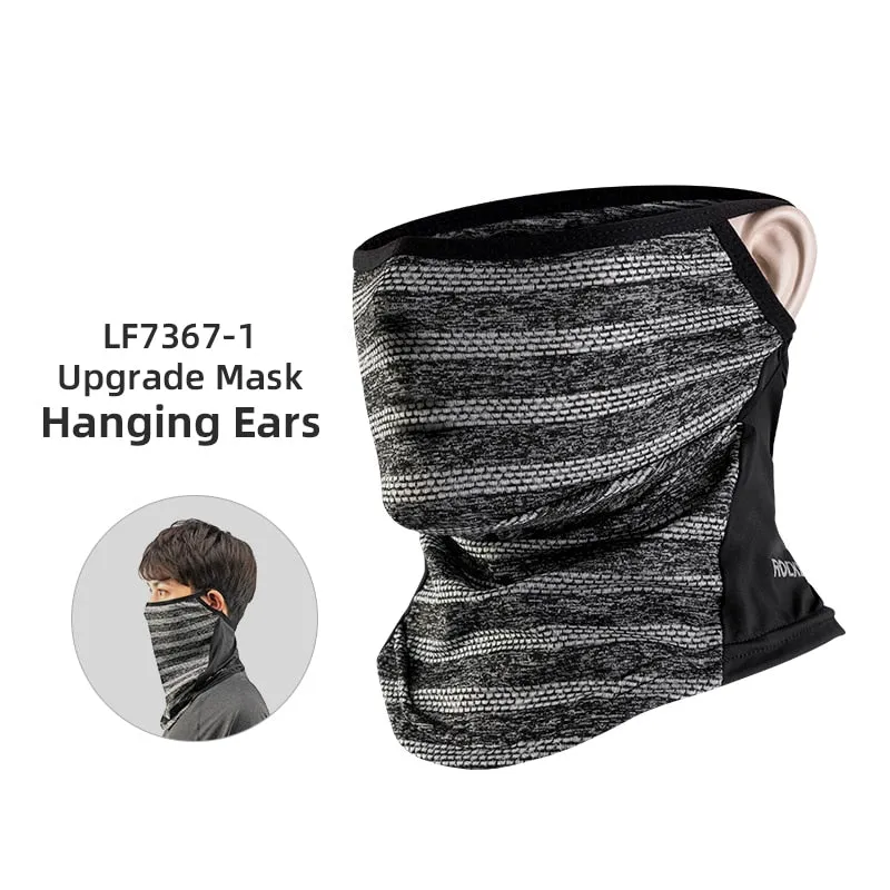 Summer Ice Silk Cycling Face Mask Anti-UV Anti-sweat Breathable Running Bandana Sun Protection Sports Scarf Face Mask