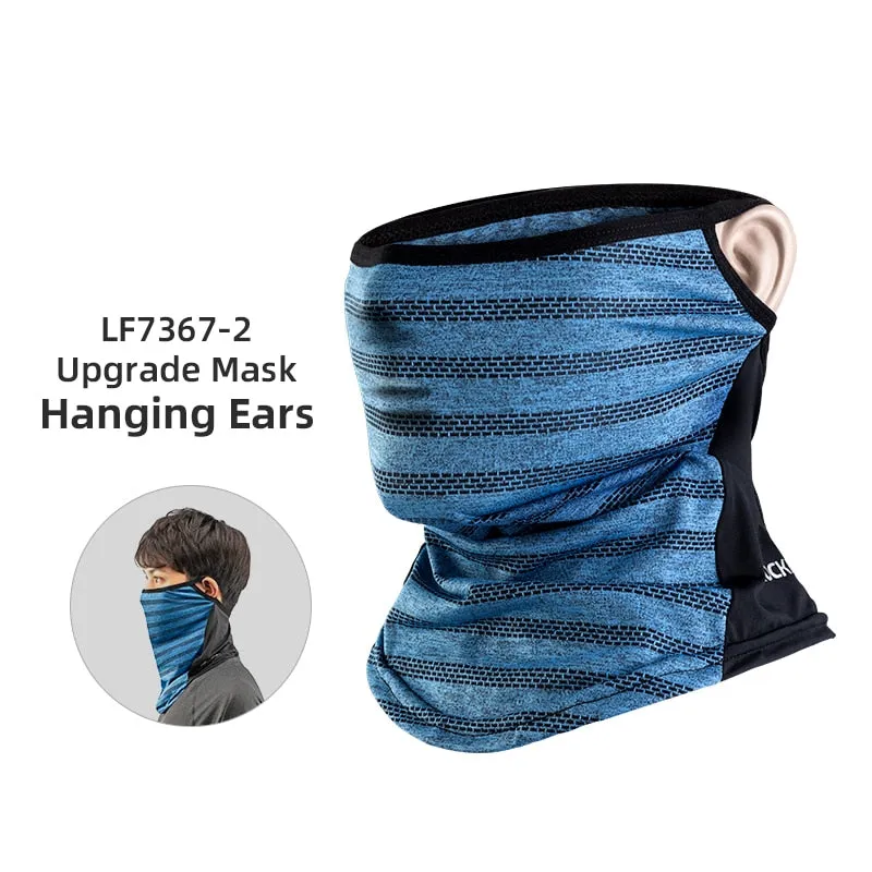 Summer Ice Silk Cycling Face Mask Anti-UV Anti-sweat Breathable Running Bandana Sun Protection Sports Scarf Face Mask